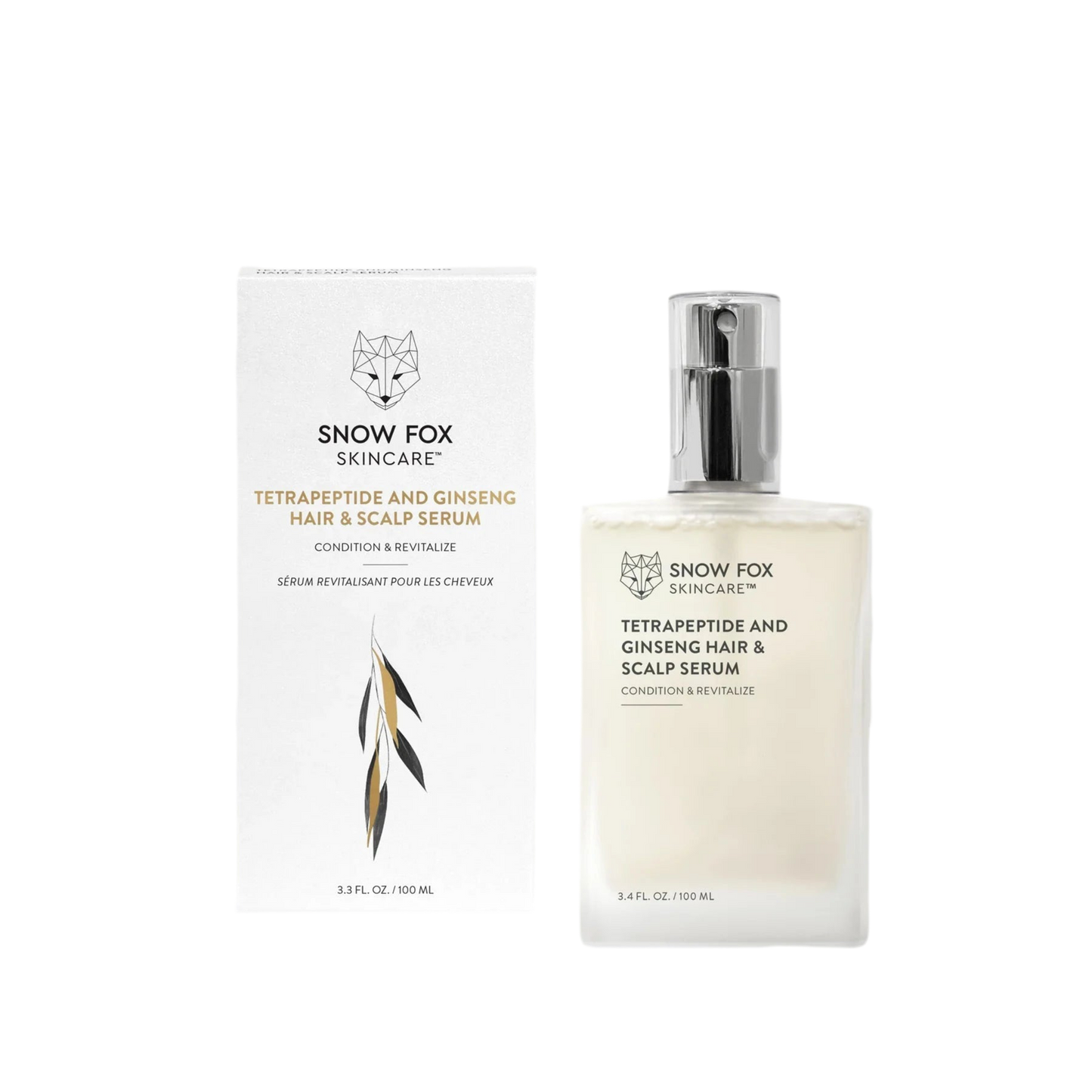 Snow Fox Tetrapeptide And Ginseng Hair & Scalp Serum