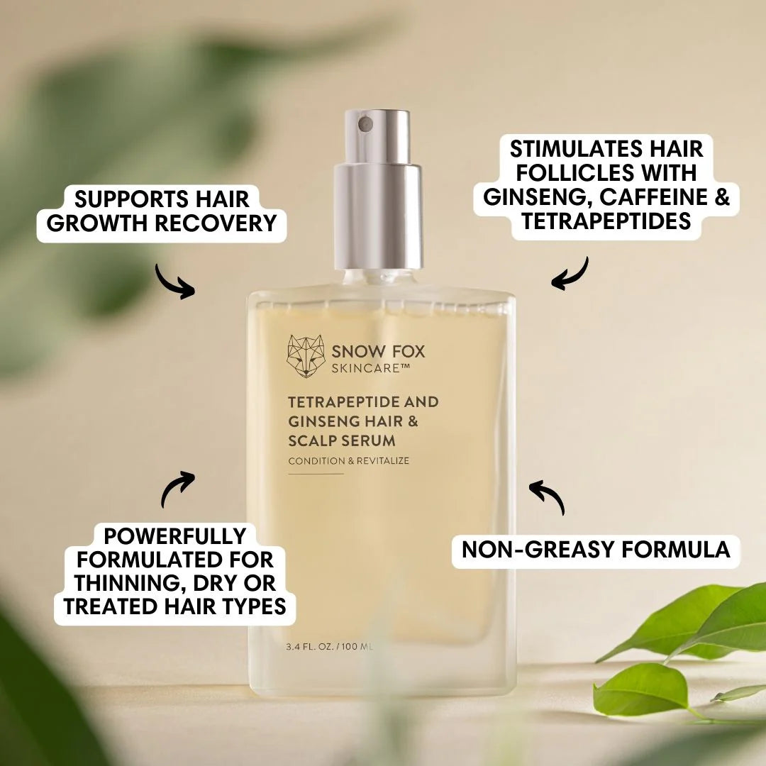 Snow Fox Tetrapeptide And Ginseng Hair & Scalp Serum