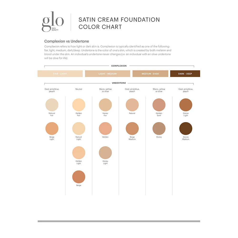 Glo Skin Beauty Satin Cream Foundation