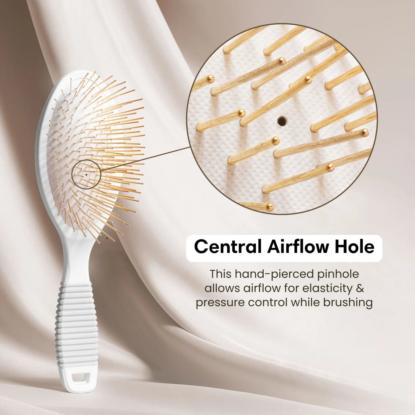 Snow Fox Gua Sha Hair & Scalp Brush